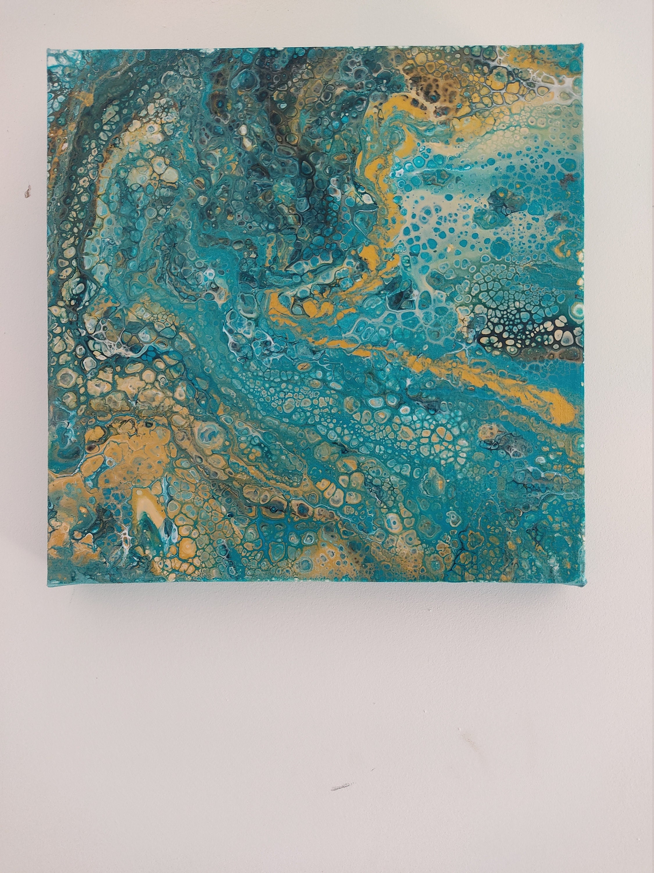 Tableau Acrylique Pouring