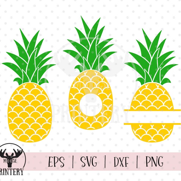 Pineapple Silhouette - Etsy