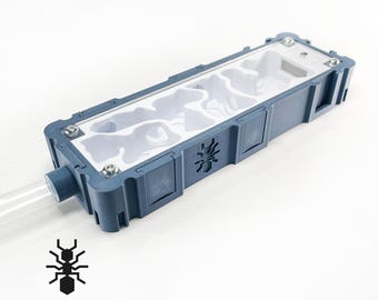 Ant nest (5x15cm) with white natural interieur | formicaria ant supplies | 3d printed Multiple color formicarium for hobby ant keepers