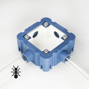 Module Ant Nest Hub 5 x 5 par Black Ant Creation | fournitures pour fourmis formicaria | Formicarium multicolore pour les amateurs de fourmis