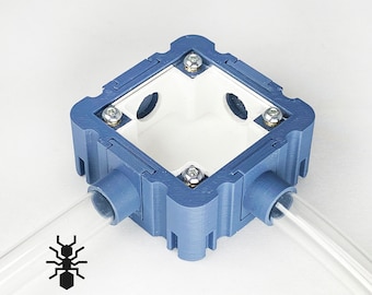 Ant Nest Hub 5x5 Module by Black Ant Creation | formicaria ant supplies | Multiple color formicarium for hobby ant keepers