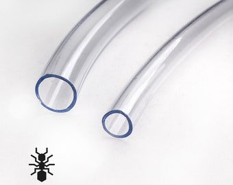 Transparent flexible tubes ID 8mm OD 10mm | formicaria ant supplies | tubes to connect ant nests or test tubes for hobby ant keepers