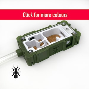 Ant Nest Natural Cork Inlay 5x10 Module | formicaria ant supplies | Multiple color formicarium for hobby ant keepers