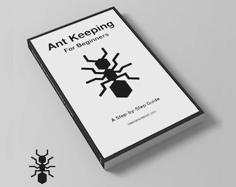 Crianza de hormigas para principiantes: guía paso a paso (libro electrónico) / suministros para hormigas formicarias / para aficionados a la cría de hormigas