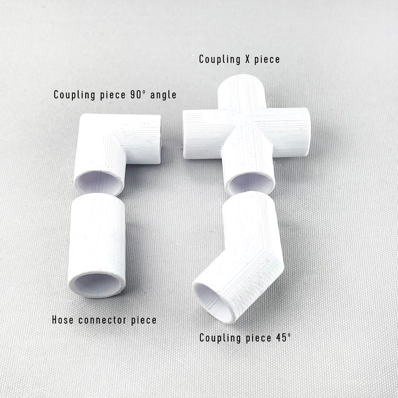 Ant Tubing Connectors Coupling piece 90 degrees | formicaria ant supplies | Multiple color formicarium for hobby ant keepers