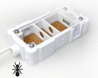 Ant Nest Clean Cork Inlay 5x10 Module  | formicaria ant supplies | Multiple color formicarium for hobby ant keepers