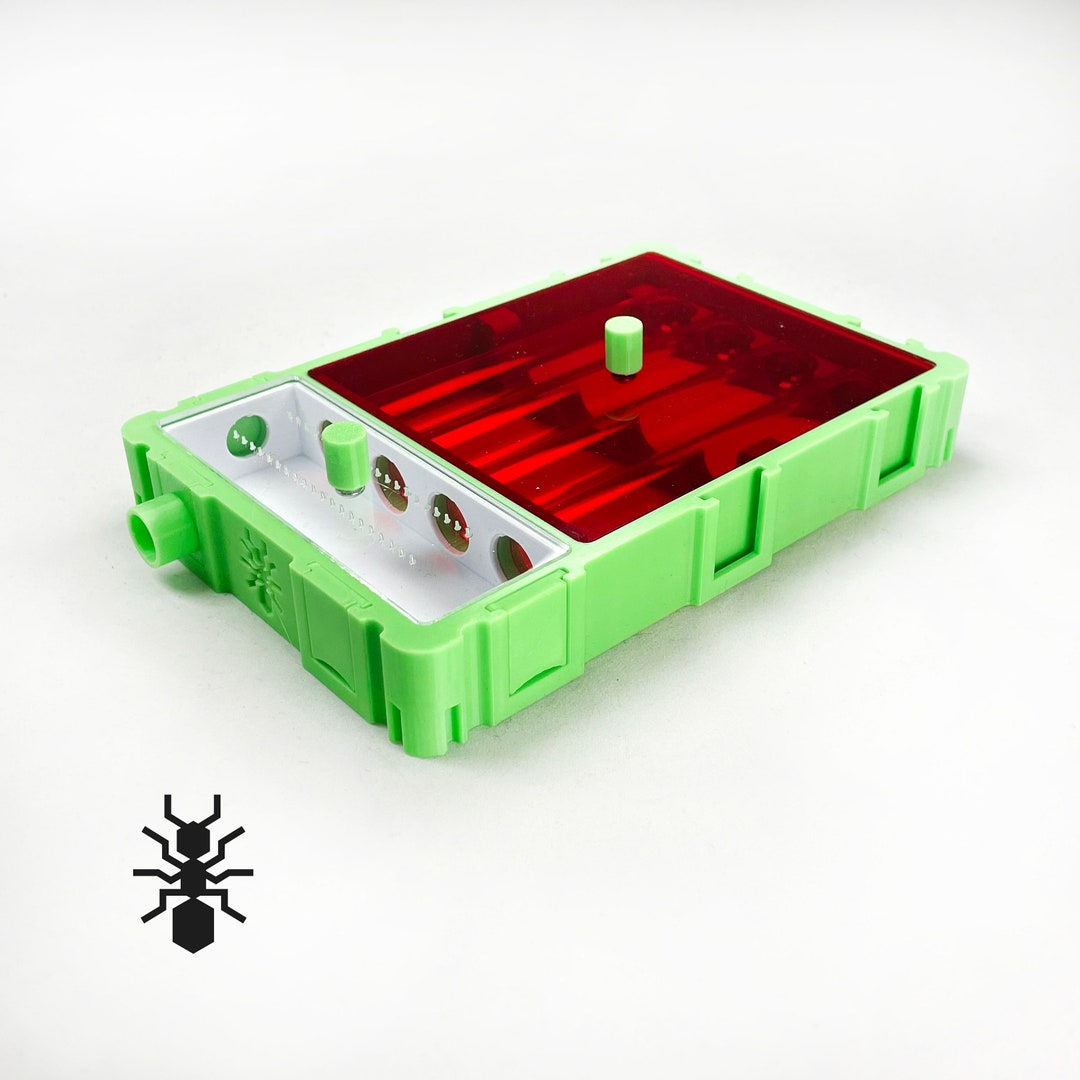 Ants Founding Nest 10x15 With Red Cover Lid | Formicaria Ant Supplies ...