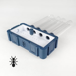 Mierenreageerbuis (4x) Outworld of Nest | benodigdheden voor mierenmieren | Meerdere kleuren formicarium voor hobbymierenliefhebbers