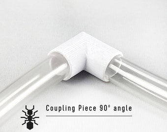 Ant Tubing Connectors Coupling piece 90 degrees | formicaria ant supplies | Multiple color formicarium for hobby ant keepers