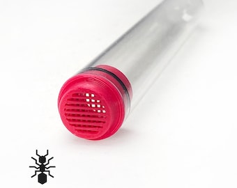 Ventilation Test Tube Port | formicaria ant supplies | 3d printed Multiple color Modular formicarium for hobby ant keepers