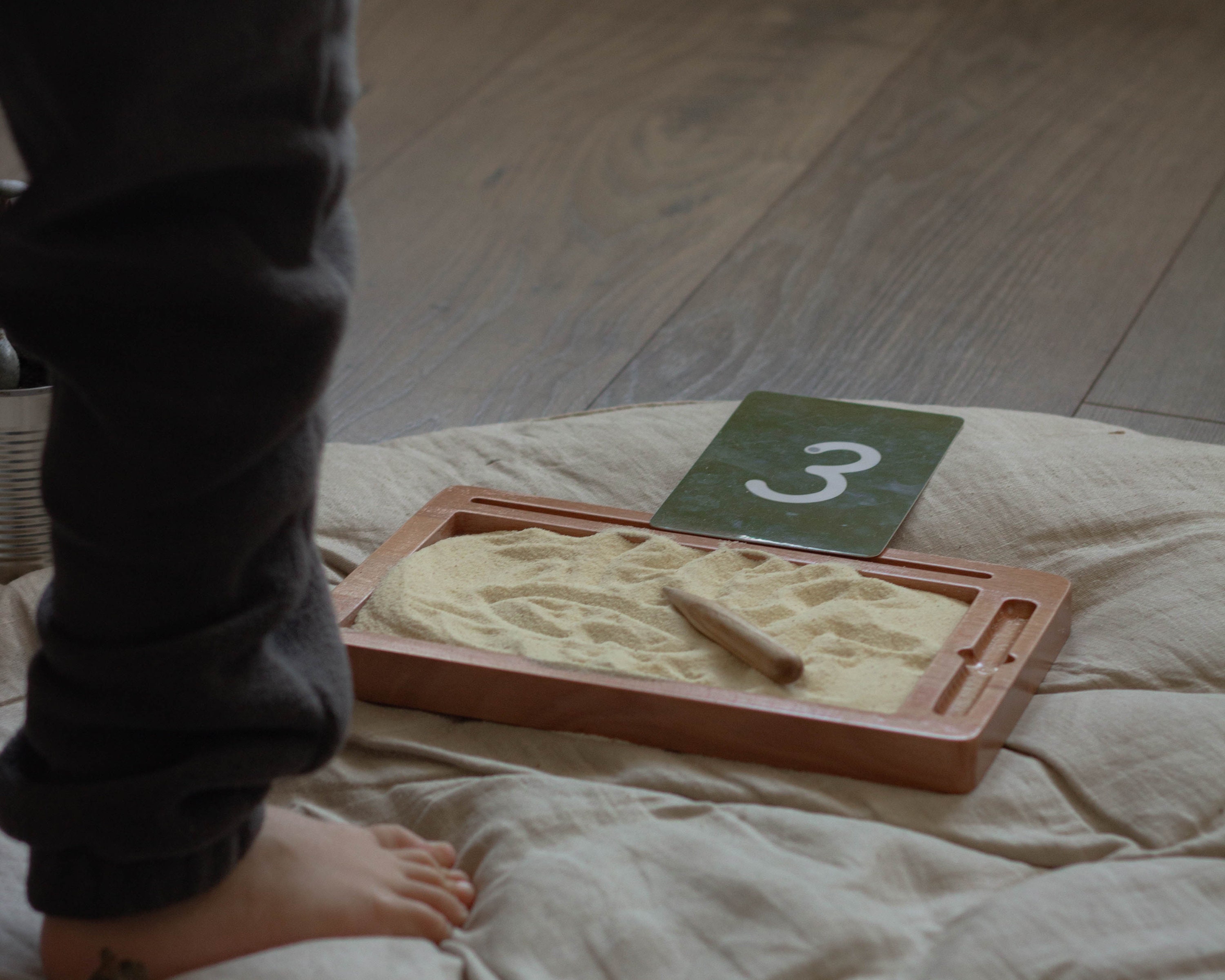 Gift for Kids: Wooden Sand Tray for Sensory Play and Learning - Etsy