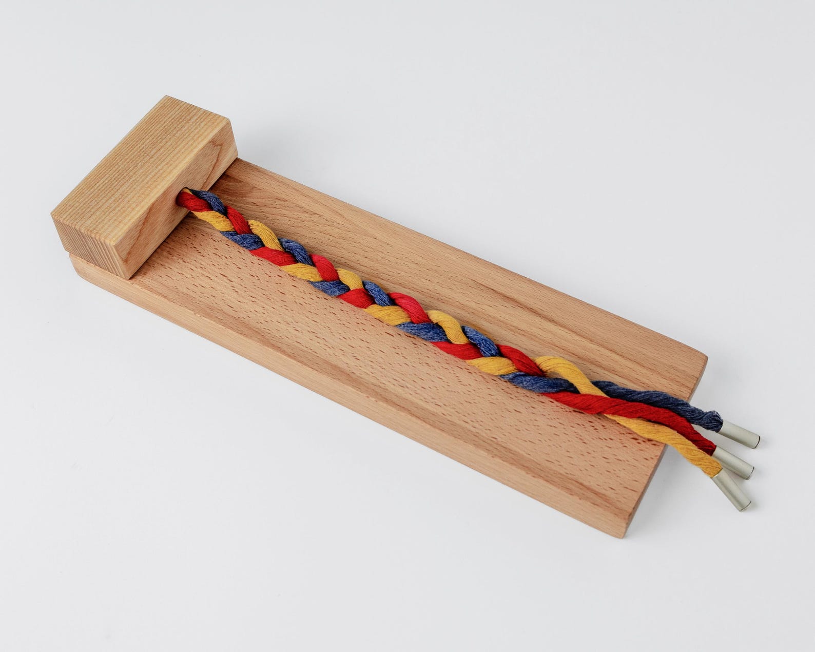 Montessori Braiding Board | Practical Life Toy | Weaving Activity ...