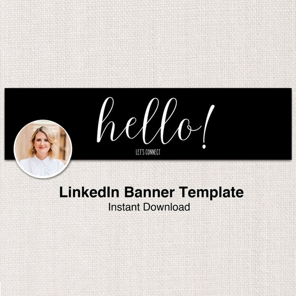 LinkedIn Banner, Bedrijfsprofiel Banner, Social Media Banner, LinkedIn Header, Linkedin Design, Stijlvol, Elegant
