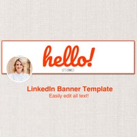 Linkedin Banner, Business Profile Banner, Social Media Banner, Linkedin ...