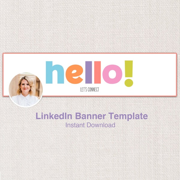 LinkedIn Banner, Business Profile Banner, Social Media Banner, LinkedIn Header, LinkedIn Profile