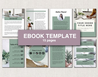 eBook-sjabloon Canva, eBook-sjabloon, leadmagneet, werkmapsjabloon, Canva Leadmagneet-sjabloon, e-Book-sjabloon, Canva eBook-sjabloon