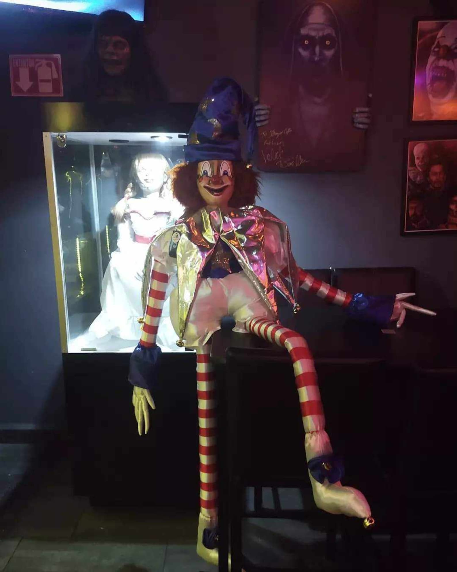Poltergeist Clown Replica Doll Prop Life Size Etsy