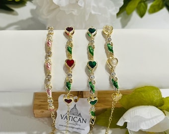 St. Jude armband religieuze 18K vergulde AAA zirkonia armband St Jude Thaddeus bescherming armband geloof geïnspireerde sieraden cadeau voor haar