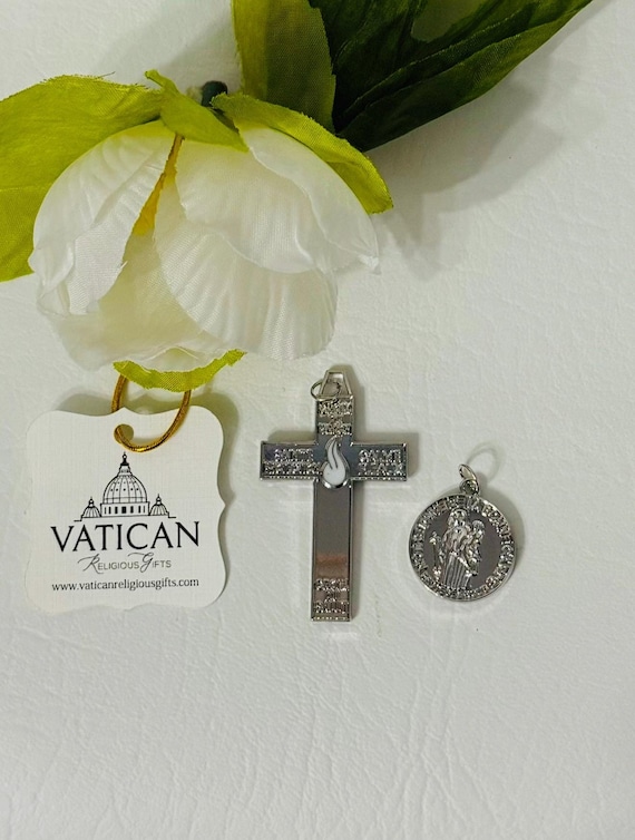 Marie Julie Jahenny Cross of Forgiveness With Our Lady of Good