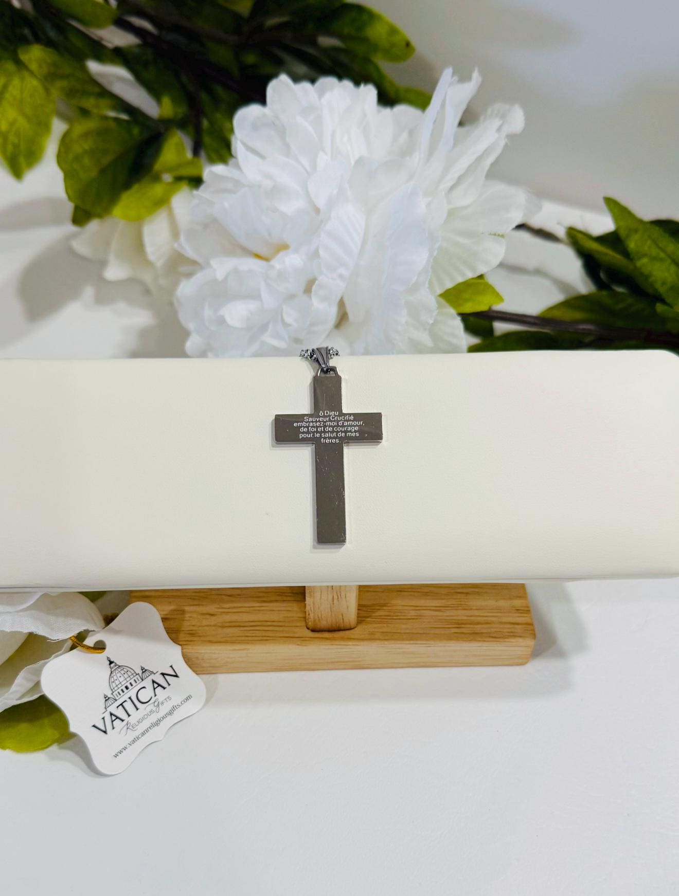 Marie Julie Jahenny Cross of Forgiveness Necklace-end Times