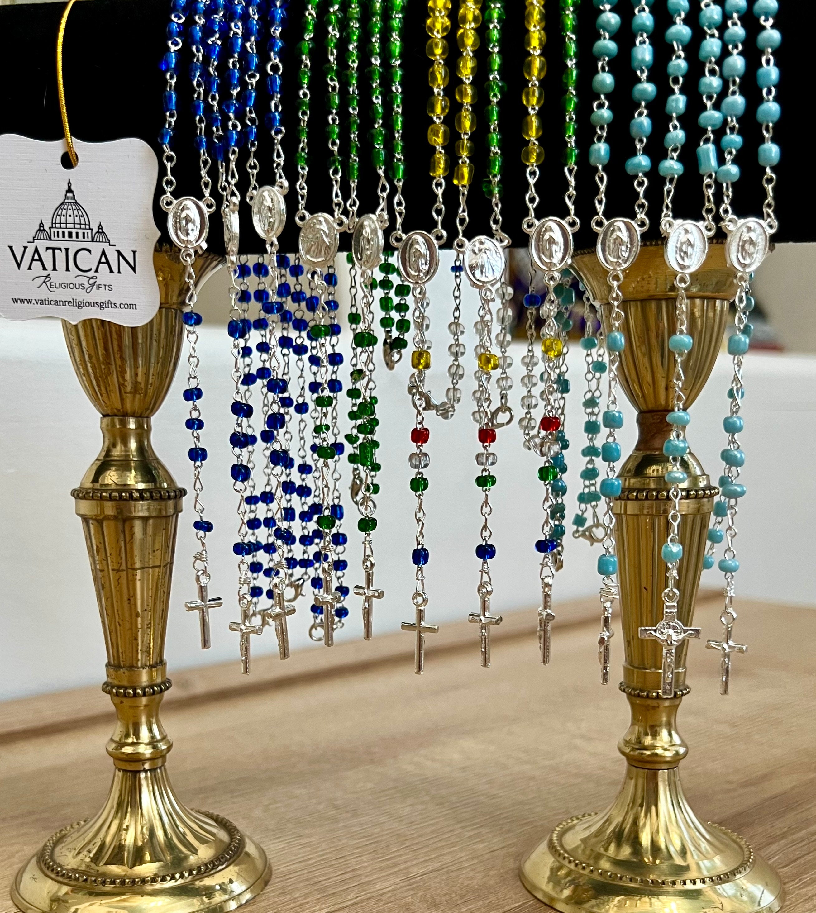 Child First Rosary Children Devotional Prayer Beads First Communion Gift Catholic Rosary Kids First Rosary Beads Boy or Girl Praying Tool