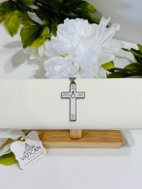 Marie Julie Jahenny Cross of Forgiveness Necklace-end Times