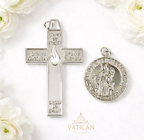 Marie Julie Jahenny Cross of Forgiveness With Our Lady of Good