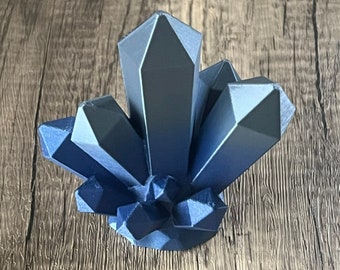 3D Printed Crystal Cluster, Gifts for Him, Cool Stuff