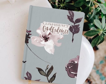 Floral Hardcover Christian Journal: Godfidence Scripture Notebook