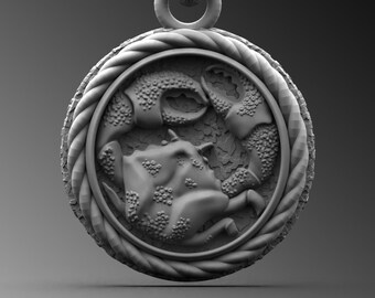 Handgemaakte sterlingzilveren kanker sterrenbeeld hanger ketting, horoscoop astrologie sieraden