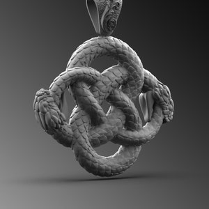 Silber Infinity Schlange Halskette für Mann Ouroboros Schlange Anhänger Silber Schlange Halskette Sterling Infinity Schlange Anhänger Einzigartige Geschenke für ihn