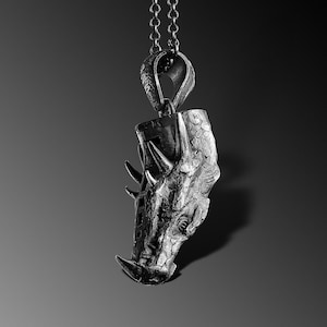 Dragon Head Pendant Silver Necklace For Man Dragon Head Pendant Men Silver Necklace Sterling Silver Dragon Pendant Men Unique Gifts For Him