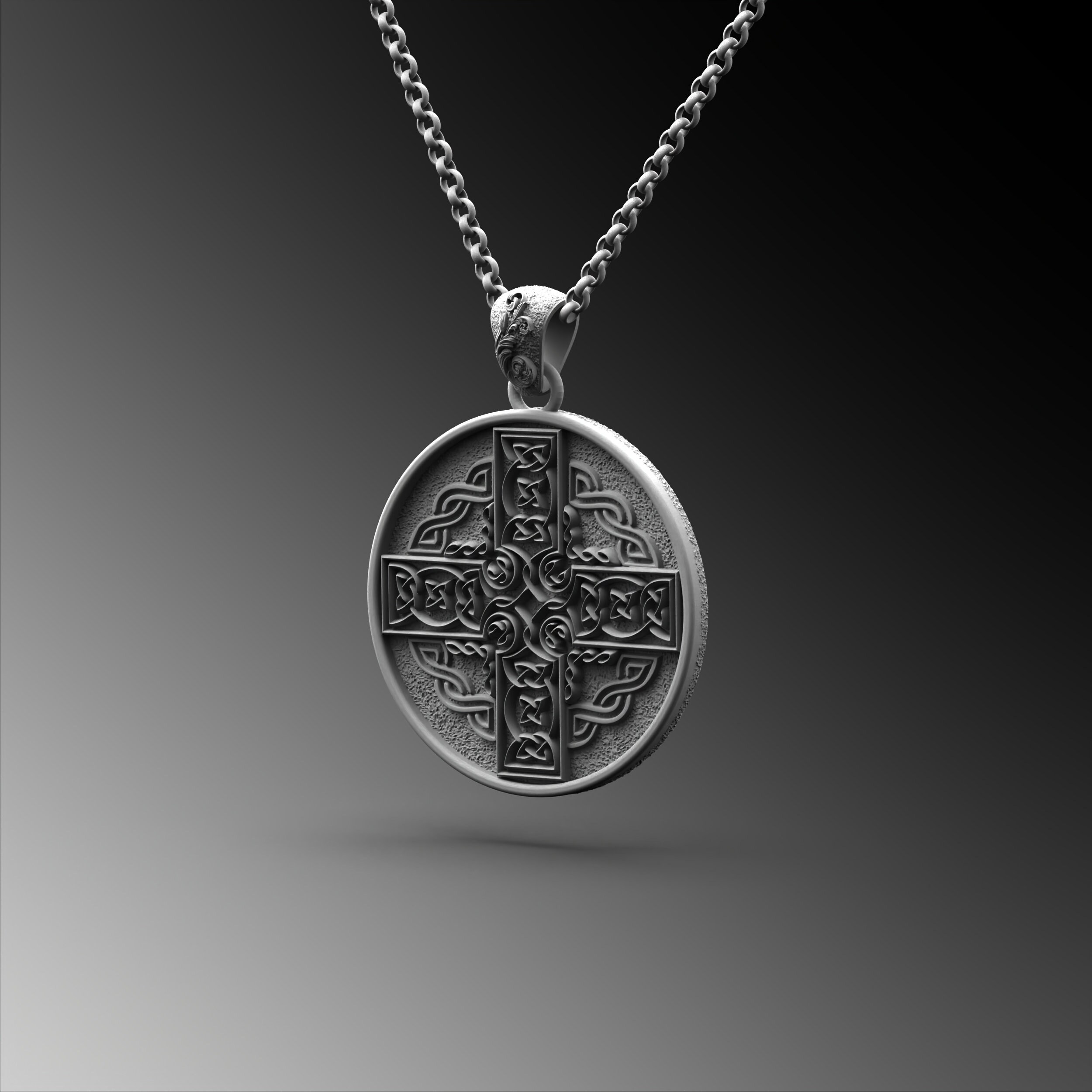 BySilverStone Jewelry - Collar De Medallón De Plata Esterlina Hecho A Mano De León Salvaje, Joyería Del Signo Del Zodiaco Leo, Colgante De Hombre León, Collar De Horóscopo, Collar De Regalo