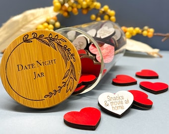 Date Night Jar. Couples. Wedding Gift. Valentine’s Day. Anniversary. Christmas. Gift