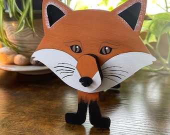 Fox Eyeglass Holder. Gifts. Holidays. Special Occasions