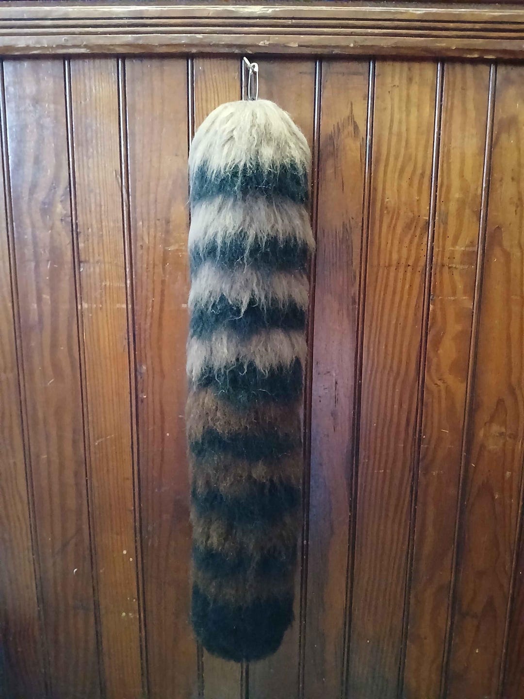 20” Yarn Tail Handmade - Furry Tail, Therian Tail, Costume Tail, Tabby ...