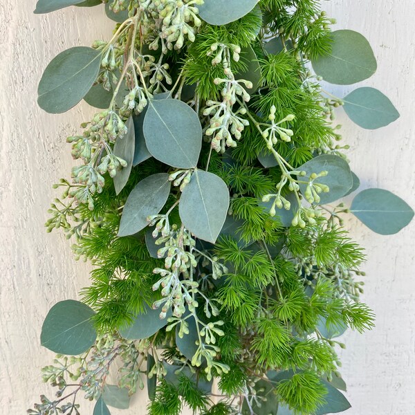 Seeded Eucalyptus Garland Etsy