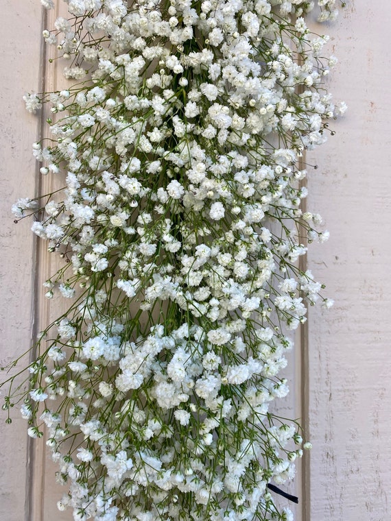 Fresh Babys Breath Garland, Wedding Garland, Wedding Decor, Baby Shower  Garland, Aisle Decor, Real Table Garland 