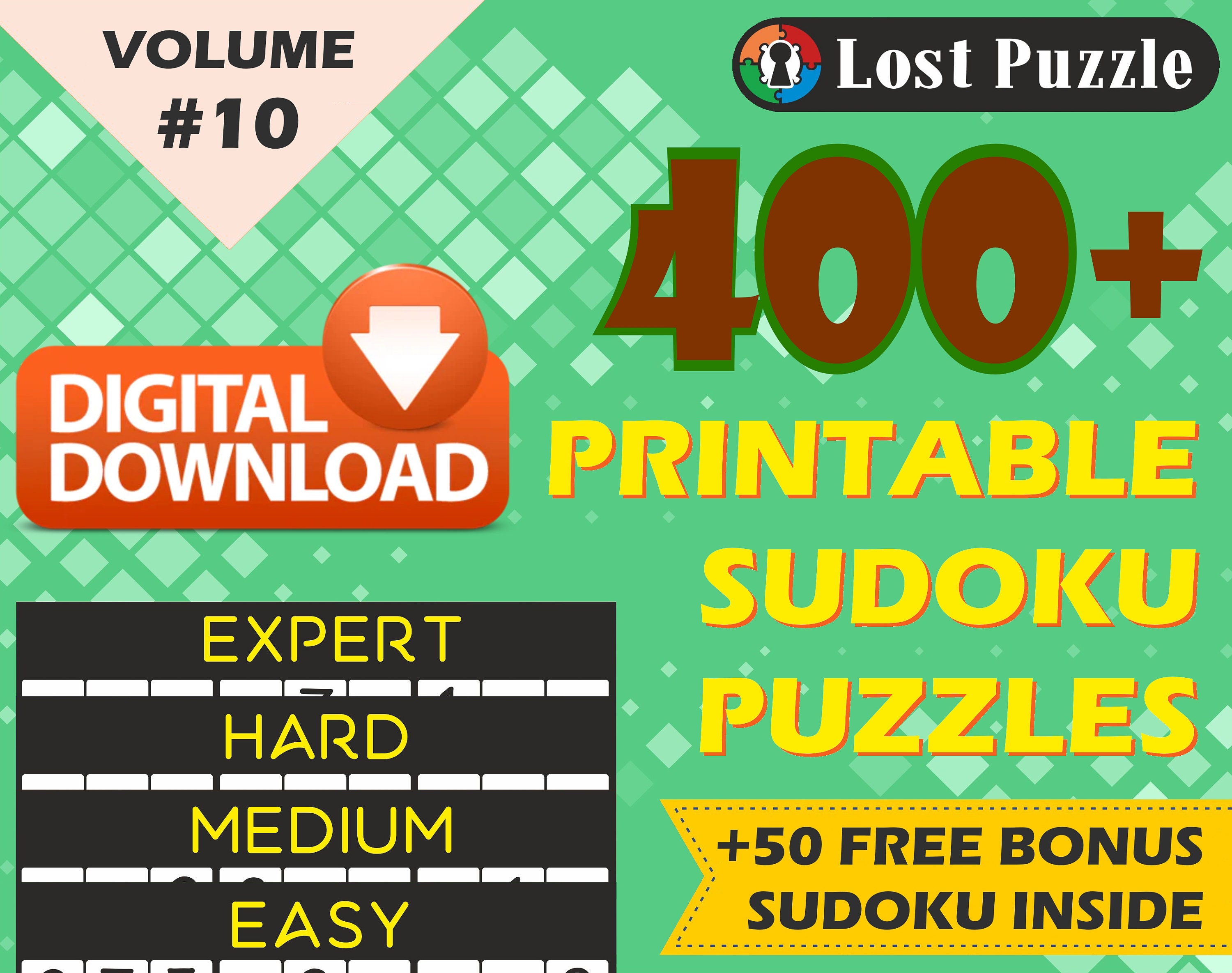 Printable Sudoku - 100+ Puzzles From Easy To Hard - World of Printables