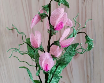 sweet pea French beaded flowers artificial flowers