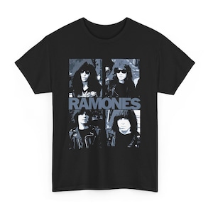 RAMONES members Unisex Heavy Cotton Tee