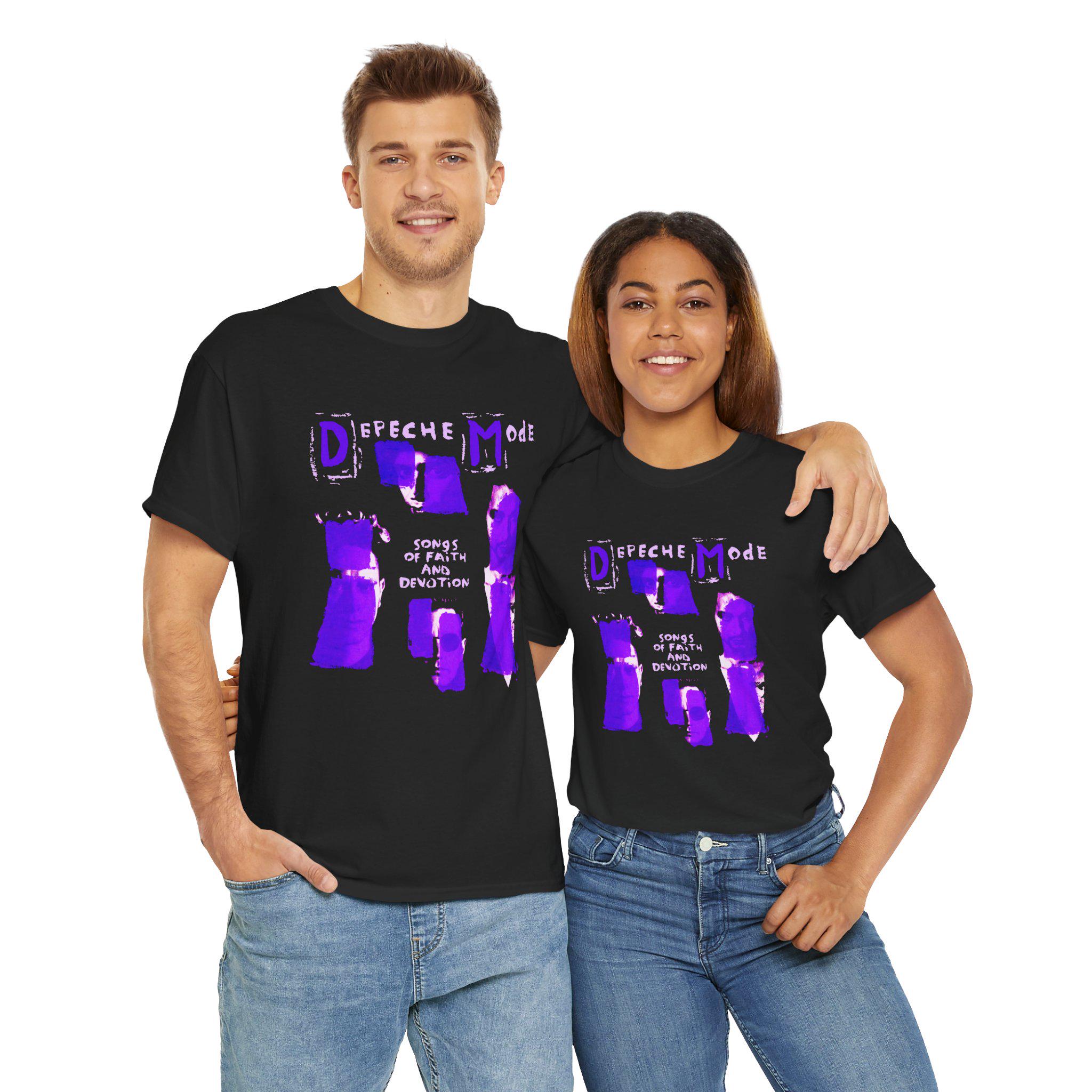 Depeche Mode. Songs of Faith and Devotion Unisex Heavy Cotton Tee 