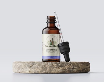 Lucid dreaming aid tincture, Organic Blue Lotus, Mugwort, Gingko, Vervain, Burdock. 1:3 , Herbalist. Quality assured (Folk lore remedy)