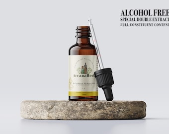 Non alcoholic glycerine based. Ashwagandha Tincture. Withania somnifera Special glycerine extraction, full constituent range. Alcohol free.