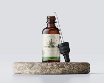 Lemonbalm Tincture. Clean natural farmed source. Melissa officinalis. 1:3. 100ml. Quality assured