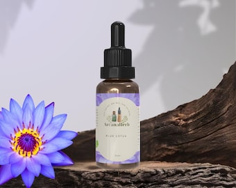ORGANIC Blue lotus tincture ( Nymphaea caerulea )  Strong extract, 50ml.