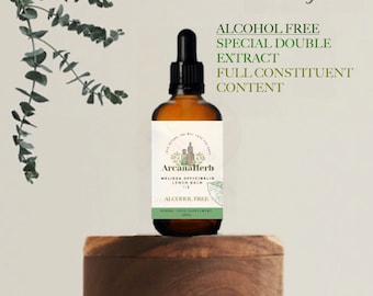 Non alcoholic Tincture. Lemonbalm 1:3. Melissa officinalis. Special glycerine extraction, full constituent range.dual extract. Alcohol free.