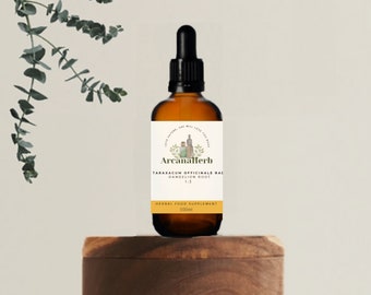 Dandelion root tincture. Taraxacum officinale rad. 1:3. Quality assured