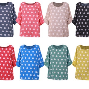 spotty shirts ladies