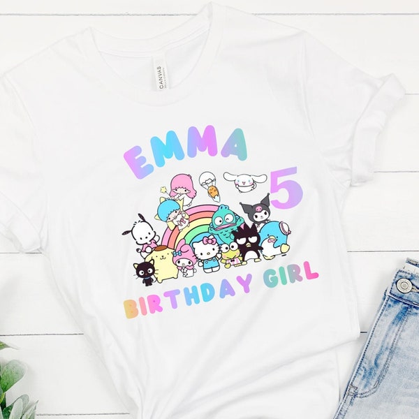 Personalized Birthday Shirt, Birthday Girl Shirt Matching Birthday Shirts Family Birthday Shirts Custom Birthday Shirt Girls Birthday shirt